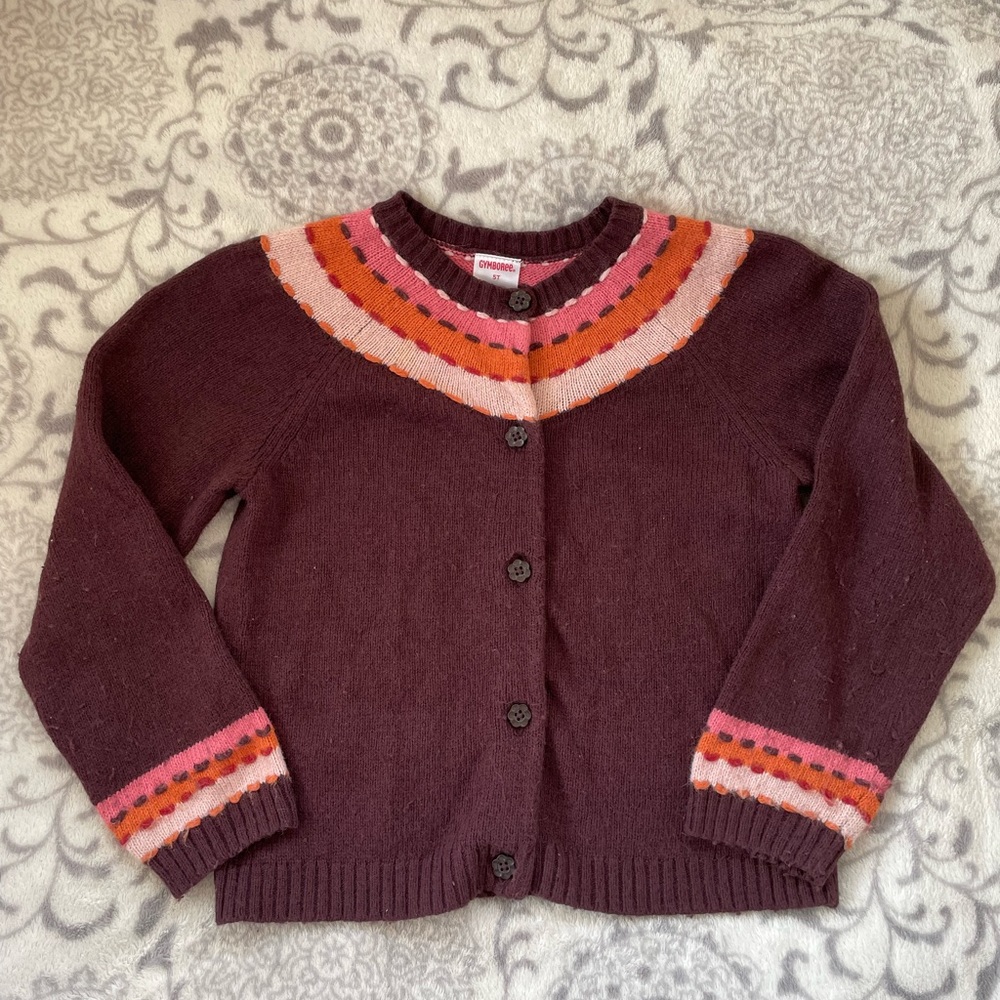 Gymboree angora cardigan sweater